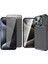 Apple iPhone 16 Pro Kılıf Zore Negro Silikon Kapak + Hayalet Ekran Koruyucu 5