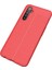 Realme 6 Deri Görünümlü Firo Silikon Kılıf 2