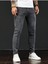 Erkek Casual Normal Bel Jean Kot Pantolon 3