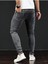 Erkek Casual Normal Bel Jean Kot Pantolon 5