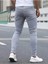 Erkek Casual Normal Bel Jean Kot Pantolon 4