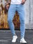 Erkek Casual Normal Bel Jean Kot Pantolon 1