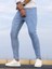 Erkek Casual Normal Bel Jean Kot Pantolon 1