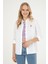 Kadın Uzun Kollu Keten Karışımlı Regular Fit Basic Gömlek 1840395 3