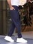 Erkek Örme Kumaş Rahat Geniş Kalıp Casual Jogger Pantolon 2