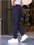 Erkek Örme Kumaş Rahat Geniş Kalıp Casual Jogger Pantolon 3