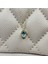 1.05 Ct Green Topaz Sade 925 Ayar Gümüş Tasarım Modern Kolye-Green Topaz Kolye Tasarım Hediye Kolye 2