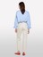 %100 Pamuk 5 Cepli Orta Bel Düz Paça Denim Pantolon Kadın Renkli Denim Pantolon - 325P4N2WLE04C 2