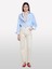 %100 Pamuk 5 Cepli Orta Bel Düz Paça Denim Pantolon Kadın Renkli Denim Pantolon - 325P4N2WLE04C 4