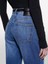Pamuk Karışımlı Yüksek Bel Ispanyol Paça Denim Pantolon Kadın Buz Mavisi Denim Pantolon - 325P4MCPLE043 2