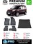 Fiat Doblo Geniş Aile 3D Pro Havuzlu Paspas ve Bagaj Havuzu Seti (2'li SET) 2010-2022 A+ Kalite 1
