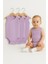 3’lü Fitilli Ribana Çıtçıtlı Bebek Zıbın | Kolsuz Yazlık Pamuklu Body Seti | Unisex Bebek Badi Tulum 1
