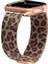 Apple Watch 3 4 5 6 7 8 9 Se 38 40 41MM Paslanmaz Hasır Örgü Metal Milano Kordon Leopar Desenli 4