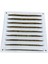 Beyaz Sabit Kanat Metal Menfez 150X150 (Beyaz) 1