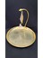 Yükseklik 18CM Çap 23CM Metal Yuvarlak Gold Renk Albrifn Lalezar Çaycı Model 1 Adet 1