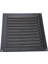 Siyah Sabit Kanat Metal Menfez 250X250 (Siyah) 1