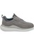 Gri Hakiki Nubuk Deri Erkek Sneaker - E24I1AY56912-A40 3
