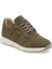 Yeşil Hakiki Nubuk Deri Erkek Sneaker - E24I1AY56899-G98 1