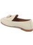 Bej Hakiki Süet Deri Kadın Loafer - K25I1AY68040-A25 2