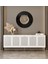 Andromeda Silver Serisi 200 cm 5 Kapaklı Mdf Konsol 200 x 80 x 40 cm 1