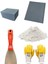 Duvar Tamir Seti 2 kg Sıva Alçısı,spatula,zımpara,sıva Süngeri,eldiven 5 Parça Set 1