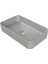 Mat Gri Hera 60X38 cm Lavabo (Bataryasız) 1