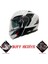 Sw 917 Fusıon White Black Çene Açılır 1