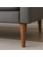 Ahşap Ayak 12 cm 2'li Set Açık Meşe M8 Civatalı Bağlantı Aparatlı Dolap Mobilya Koltuk Kanepe Destek Ayağı Ayakları 4