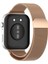 Huawei Watch Fit 3 / Fit 4 / Fit 4 Pro Uyum Metal Hasır Örgü Kordon Paslanmaz Milano Old Money Kayış 4