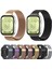 Huawei Watch Fit 3 / Fit 4 / Fit 4 Pro Uyum Metal Hasır Örgü Kordon Paslanmaz Milano Old Money Kayış 5