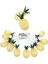 2 Kademeli 10 Ledli 2 Metrelik Pilli LED Işık Ananas Model 1