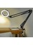 Kıskaçlı Yuvarlak Işık 6.3 Inç (16CM) Stüdyo Işık ve Tripod Fotoğraf Makinesi Kamera Youtuber Twich Yayıncı Işığı - NB35 1