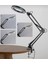 Kıskaçlı Yuvarlak Işık 6.3 Inç (16CM) Stüdyo Işık ve Tripod Fotoğraf Makinesi Kamera Youtuber Twich Yayıncı Işığı - NB35 5