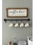 Siyah Metal Ergonomik Askılık Mutfak ve Banyo Askısı Caffe Köşesi 1