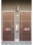 Itiniz - Çekiniz Metal Kapı Uyarı Levhası 7.5 - 25 Cm- 1+1 Adet 2
