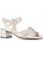 Comfort Geniş (G) Kalıp Çapraz Bantlı Topuklu Sandalet 62.913 2