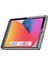 Apple iPad 10.2 (7.nesil) Kılıf Hand Strap Tablet Kılıfı - Gri Zrnet 3