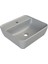 Mat Gri One 46X42 Lavabo (Batarya Delikli) 1