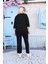 Battal Takım Oysho Modal Kumaş Şeritli Yumuşak Dokulu 3xl 6xl 5
