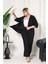 Kimono Hırkalı 2'li Alt Üst Takım Bürümcük Kumaş Yazlık Oversize 5