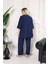 Kimono Hırkalı 2'li Alt Üst Takım Bürümcük Kumaş Yazlık Oversize 5