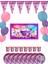 My Little Pony Bayraklı ve Afişli 32 Kişilik Doğum Günü Parti Malzemeleri Süsleri Seti 1