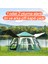 Tam Otomatik Su ve Rüzgar Geçirmez Gölgelikli Altıgen Çadır Aile Çadırı 280*240*155 cm 1