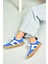 U652857302 Saks Mavi Süet Kadın Spor Ayakkabı Sneakers 2