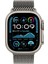 Apple Watch 44MM Titanyum Bükülmelere ve Aşınmalara Dirençli Sturdy Hasır Kordon 3