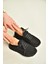 U702101204 Siyah/siyah Kumaş Spor Ayakkabı Sneakers 1