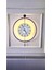 Siyah Love Time-- Pilli LED - Modern Metal Camlı Duvar Saati 3