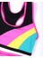 Kız Çocuk Siyah Renk Yüzücü Alt-Üst Şortlu Takım Mayo Bikini 3