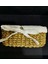 Hasır Kumaşlı Sepet Oval 15 x 9 cm Yükseklik 5 cm Hediyelik Çevre Dostu 1 Adet 1