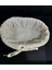 Hasır Kumaşlı Sepet Oval 15 x 9 cm Yükseklik 5 cm Hediyelik Çevre Dostu 1 Adet 2